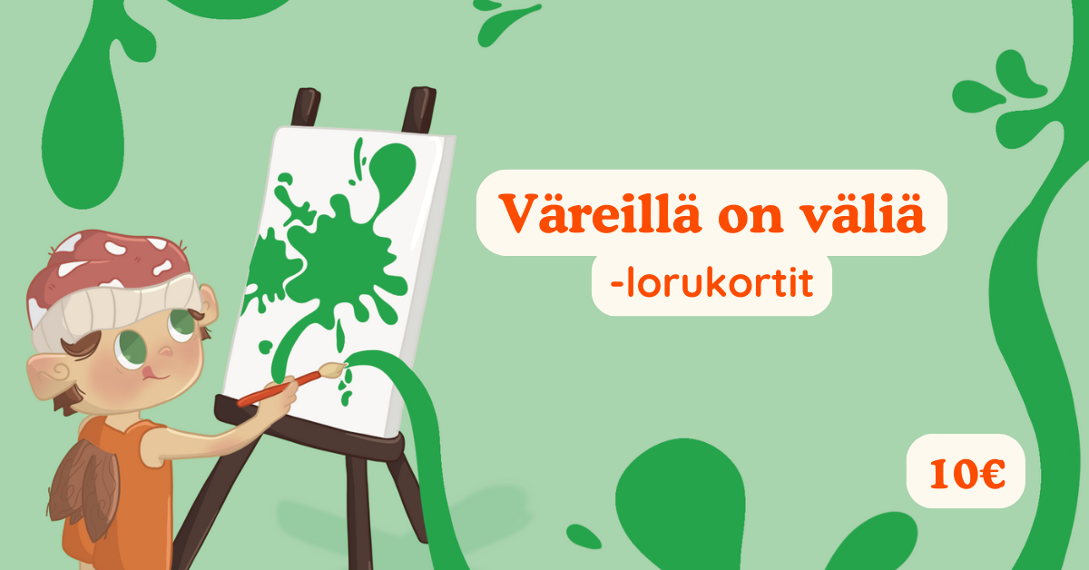 Väreillä on väliä -lorukortit